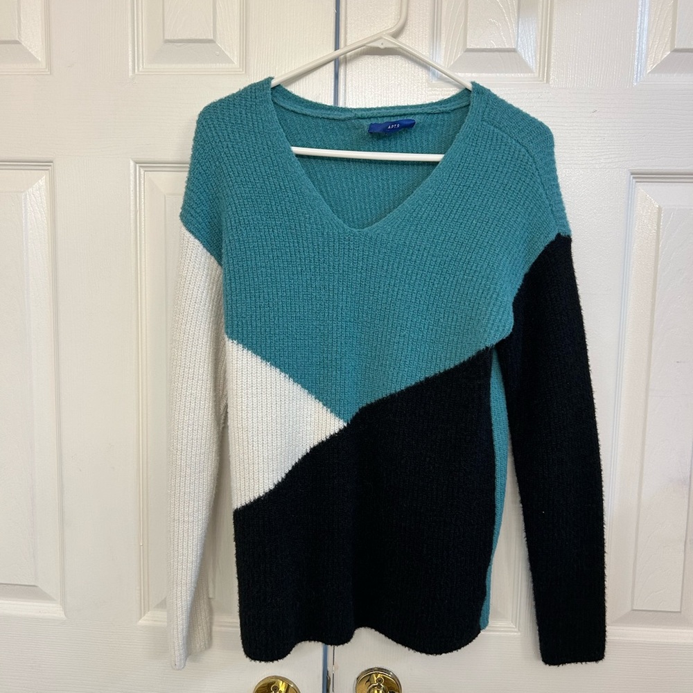 Multi colored sweater